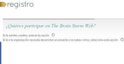 The Brainstorming web The Brainstorming web