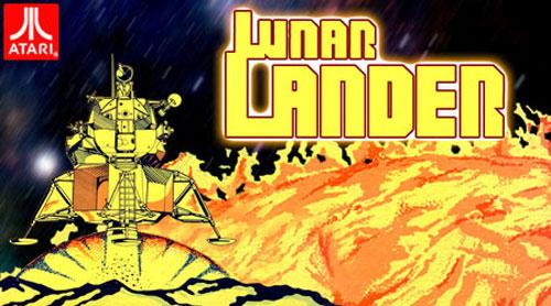 Atari Lunar Lander big Funny Games: Lunar Lander