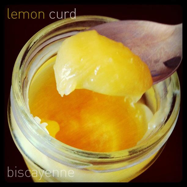 Lemon curd o crema de limón de toda la vida