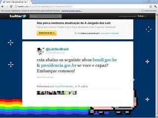 Hackers dicen que han invadido sitios web del gobierno brasileño