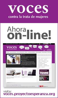LANZAMIENTO ONLINE DE LA REVISTA, VOCES CONTRA LA TRATA DE MUJERES