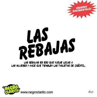 Señoras que van a morir en las  rebajas