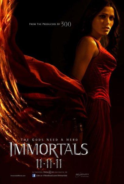Cuatro nuevos posters de Inmortales