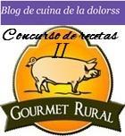 Listado recopilatorio y ganadores  del II concurso Blog de cuina- Gourmet rural