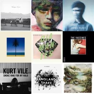 Los Mejores Discos del Primer Semestre de 2011