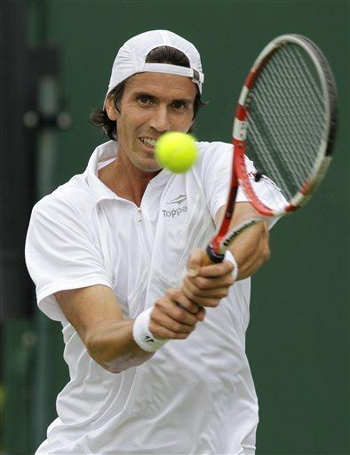 Wimbledon: Chela no tuvo un buen día y se despidió