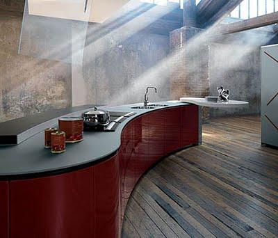 ISLAS DE COCINA CURVAS