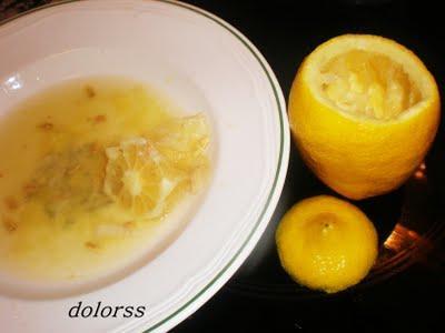 Limones rellenos de 
