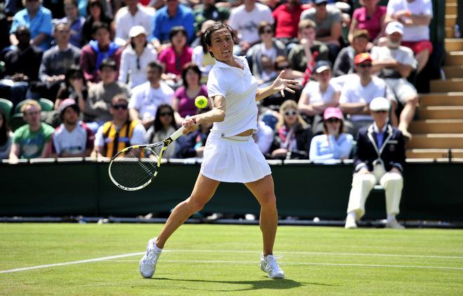 Wimbledon: Schiavone ganó y quiere llegar lejos en Inglaterra