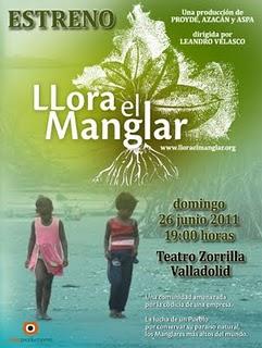 Se estrena en Valladolid el documental 'Llora el Manglar', de Leandro Velasco