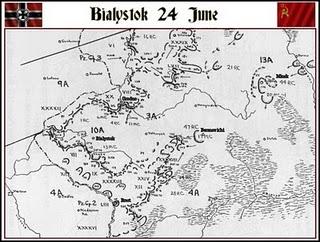 Los Panzer ahogan en un baño de sangre los contraataques soviéticos - 24/06/1941.