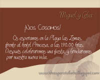 Invitaciones playeras