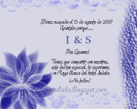 Invitaciones playeras