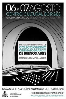 Atención cinéfilos! Falta muy poco ya para la 1ª FERIA INTERNACIONAL DE COLECCIONISMO CINEMATOGRÁFICO DE BUENOS AIRES Atención cinéfilos! Falta muy poco ya para la 1ª FERIA INTERNACIONAL DE COLECCIONISMO CINEMATOGRÁFICO DE BUENOS AIRES