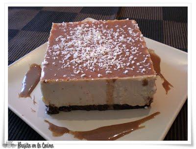 Cheesecake chocolate y carambar