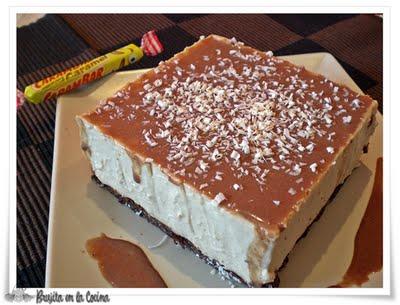 Cheesecake chocolate y carambar