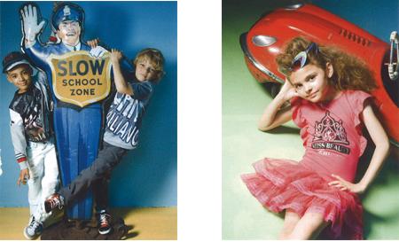 John Galliano Kids, moda niños retro y rock
