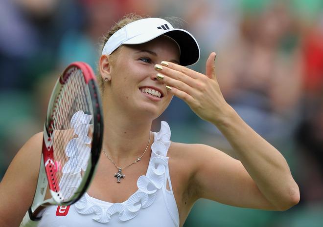 Wimbledon: Wozniacki ya está en los octavos de final