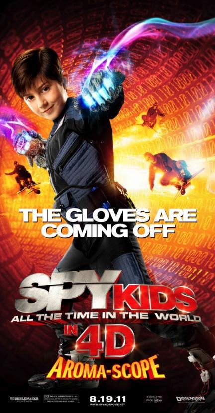 Spy Kids: All the time in the world se podrá oler