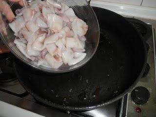 Calamares en su tinta