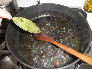 Calamares en su tinta