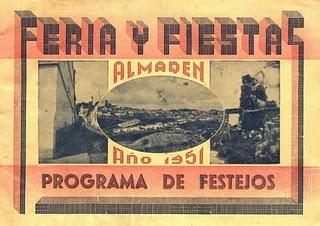 Retrospectiva: Feria y Fiestas Almadén 1951
