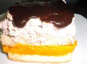 Tarta crema zanahoria chocolate negro