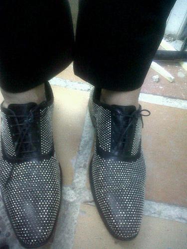 FIESTA PREMIOS YODONA 2011 Y ALEX REGUEIRO Zapatos Juanjo Oliva