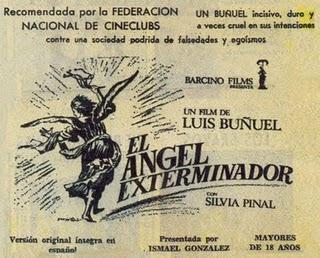 CINEFÓRUM DE SOBREMESA (porque el cine nos alimenta...)Hoy: El ángel exterminador, (Luis Buñuel, 1962)