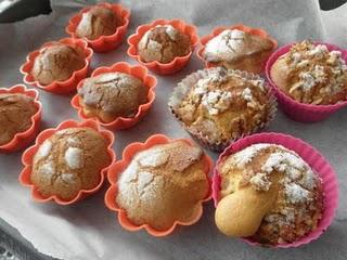 Muffins de leche condensada con nuez