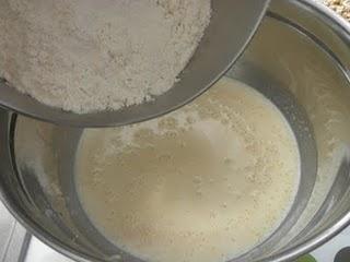 Muffins de leche condensada con nuez