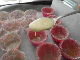 Muffins de leche condensada con nuez