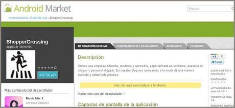 Shopper Crossing en tu móvil