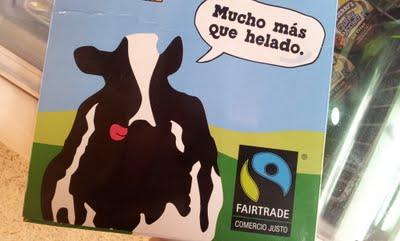 helados con sello de comercio justo