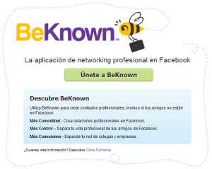 Monster lanza la primera aplicación global de Networking Profesional para Facebook: BEKnown