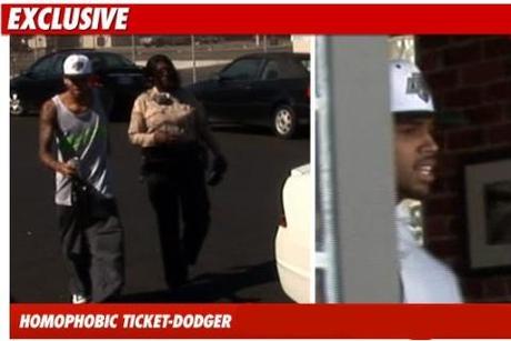 Chris Brown insulta a gays y lesbianas