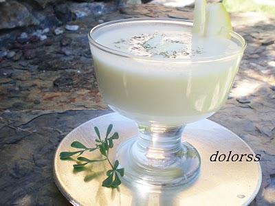 Vichysoisse con pera conference (Olla rápida)