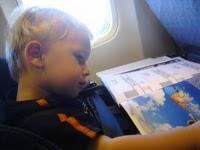 Los niños en los aviones