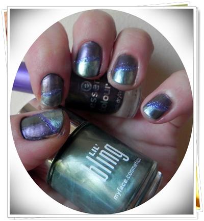 Look para un esmalte holográfico