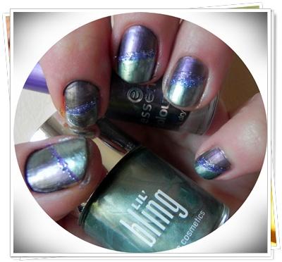 Look para un esmalte holográfico