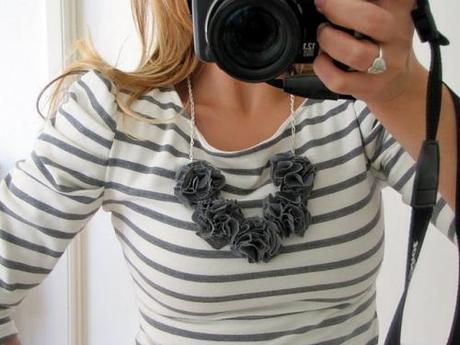 Collar de pompones DIY