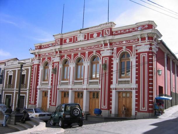 Teatro municipal de la Paz