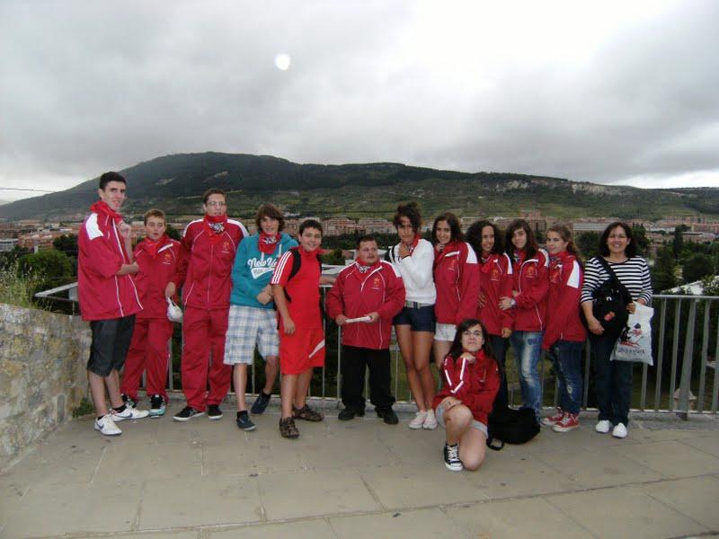 VISITA A PAMPLONA DE NUESTRA SELECCION CADETE E INFANTIL