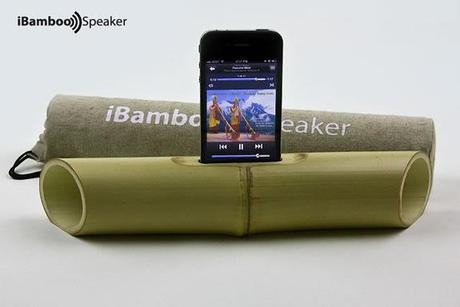 iBamboo :: amplificador natural para iPhone