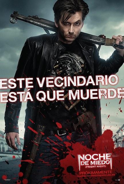 Pósters individuales españoles de 'Noche de Miedo' ('Fright Night')