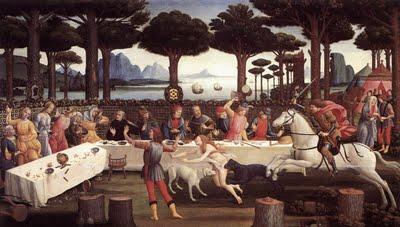 Nastagio degli Onesti: De Boccaccio a Botticelli (III)