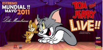 Tom ¬ Jerry Live, llega también a Lima