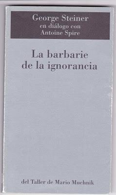 Barbarie de la ignorancia