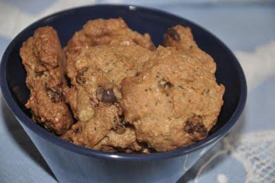 Mini Galletas Integrales De Avena Y Chocolate