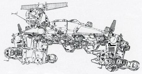 Kazutaka Miyatake – Diseños conceptuales para Space Battleship Yamato